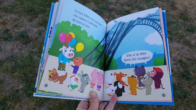 Livres pour enfants sur Paris - Un livre dans ma valise