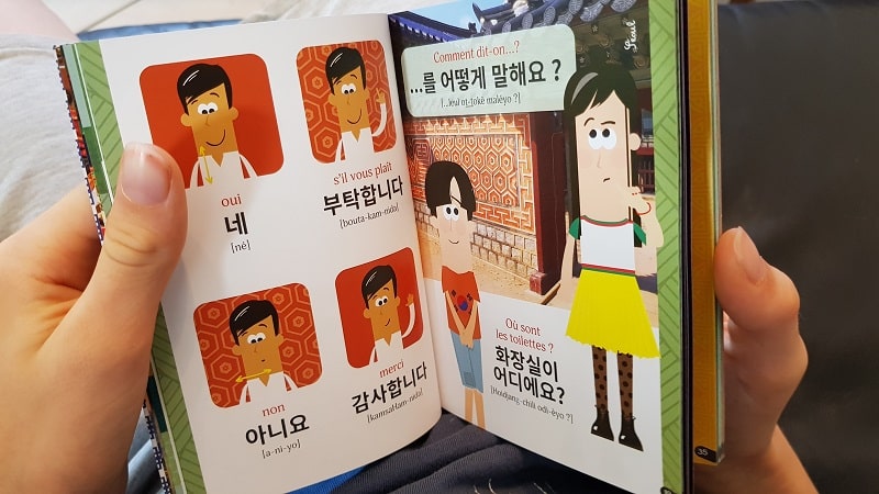 Le guide de conversation illustré : coréen - Un livre dans ma valise