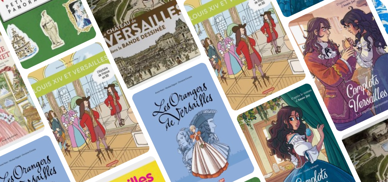 Livres pour enfants - Château de Versailles - Un livre dans ma valise