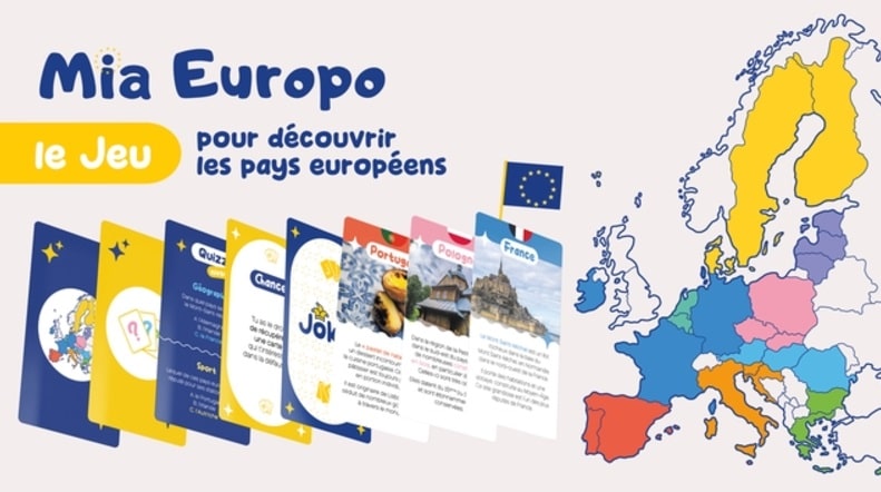 jeu Mia Europo pour découvrir les pays européens