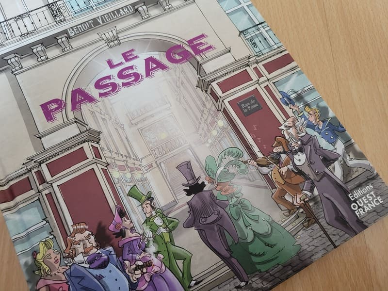 BD Nantes : le passage Pommeraye - éditions Ouest France